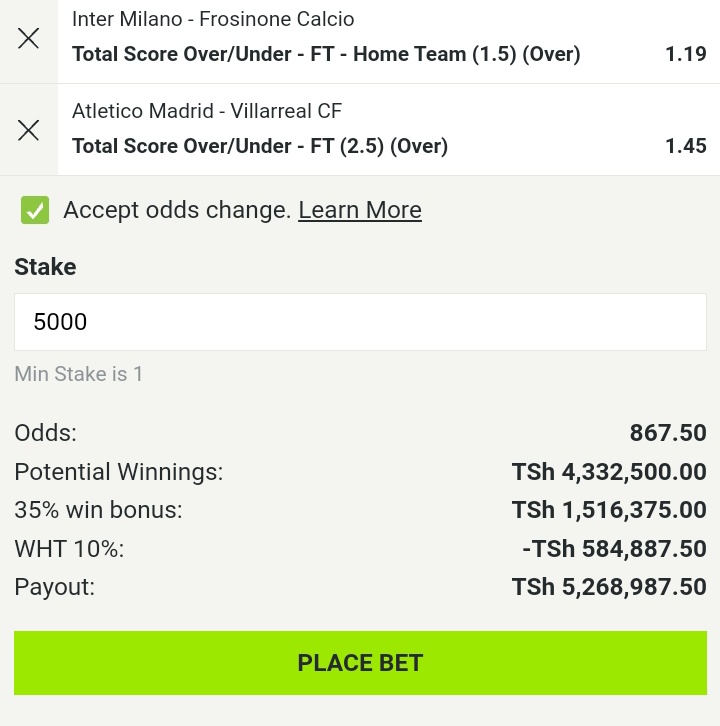 📍TRENI LA "NGUMU KUMEZA" HADI JUMAPILI LIKO TAYARI 💰

📍ODDS 867.50, MECHI 24✅️. Hili ni kwa WANAOLITAKA TU.

📍KAMA UNALITAKA RETWEET HAPO CHINI NIKUONE NIKUPE CODE BURE 💰