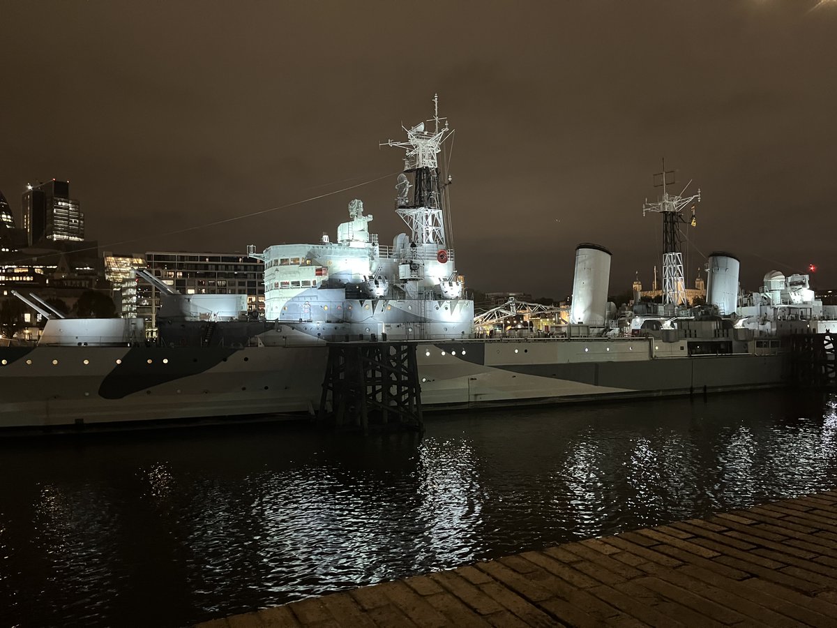 emilykbowe's tweet photo. Lovey little trip to HMS Belfast last night for Deloitte Gender Balance Network's event for International Men's Day! https://t.co/AoEkRBLzbD