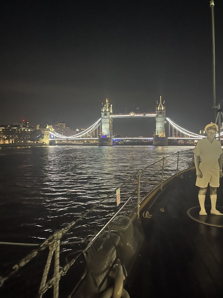 Lovey little trip to HMS Belfast last night for Deloitte Gender Balance Network's event for International Men's Day!