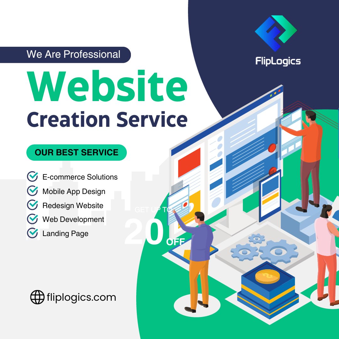 FlipLogics's tweet image. Need a website that reflects your brand perfectly?
Look no further! Flip Logics offers Custom-made web development solutions to make your online presence shine. Let's build something extraordinary together!
Website: fliplogics.com
#CustomWebDev #FlipLogics