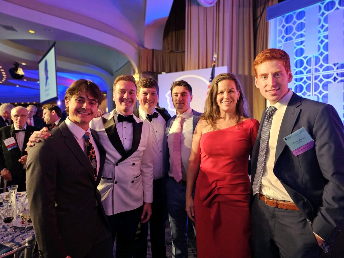 SLSFedSoc's tweet photo. Our members had a great time yesterday evening @FedSoc Antonin Scalia Memorial Dinner with Prof. Michael McConnell and Judge Britt Grant (SLS ’07). https://t.co/ZX6oXWWPZW