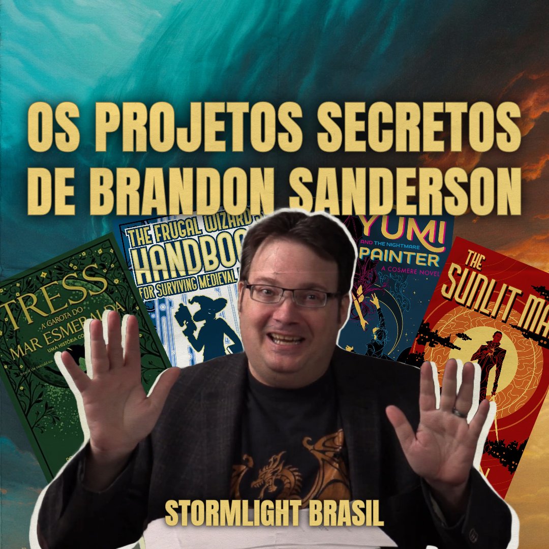 Stormlight Brasil on X: Em março de 2022, Brandon Sanderson
