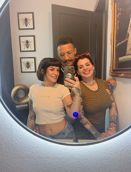 Not a throuple, just my saviors. @bugortheletter @badmusefirst @goodmusebadmuse https://t.co/OPkIMNG<a class="tags" target="_blank" title="On Twitter" href="/?out=eyJ0eXAiOiJKV1QiLCJhbGciOiJIUzUxMiJ9.eyJpYXQiOjE3MjA1MzE5NTQsImlzcyI6InR3cG9ybnN0YXJzLmNvbSIsIm5iZiI6MTcyMDUzMTk1NCwiZXhwIjoxNzUyMDY3OTU0LCJyZWRpcmVjdF91cmwiOiJodHRwczovL3R3aXR0ZXIuY29tL2J1Z29ydGhlbGV0dGVyIn0.Eh5Ct1gH9tYWdYnxK3A-NJd2aSqwMJsbDvWrPcfWnPW_Lj1uiNnfqJoU0HKn9A36u5b9Kv591HYEdYN7w4Ugmw">@bugortheletter</a>