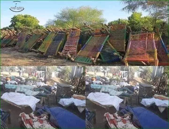 Three years ago Today, Amhara forces with the support of Ethiopian govt, massacred hundreds of innocent civilian Tigrayans in their homeland MaiKadra, Tigray. We will NEVER forget. 

#MaiKadraTigray 
#MaiKadraMassacre
