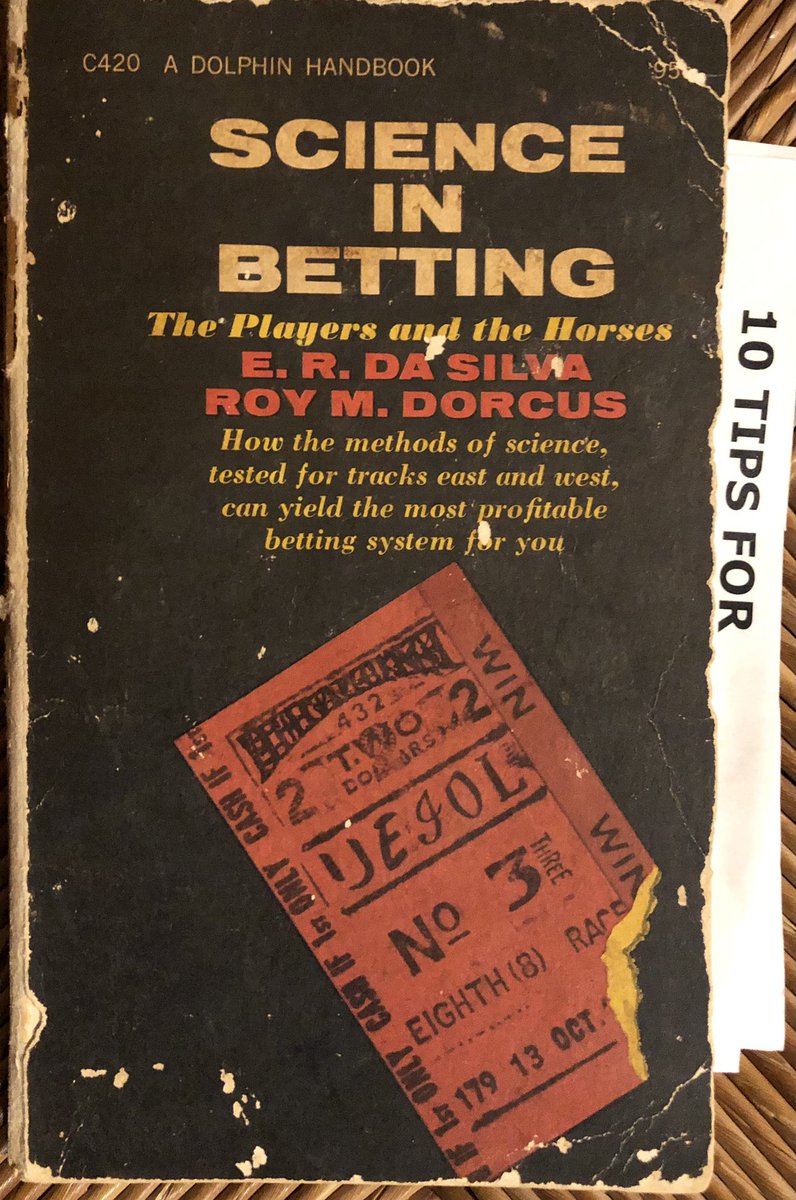 JackpotNick's tweet image. Is #handicapping an art or science - or both?