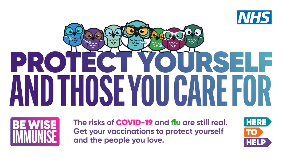 If you are aged 12-64 and live with someone who is immunosuppressed your COVID-19 and flu vaccinations are free.💉

Protect yourself and those you care for.

Availability can be found at: northeastnorthcumbria.nhs.uk/our-work/works…

 #BeWiseImmunise