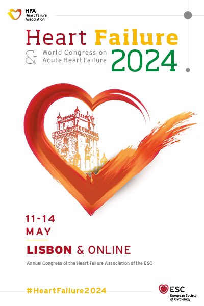 #HeartFailure2024 call for science is now officially open! 

Join us in Lisbon 11-14 May 2024, as we cover the entire spectrum of heart failure and unite with a shared mission: to enhance quality of life through better prevention, diagnosis, and treatment.

Present your abstract