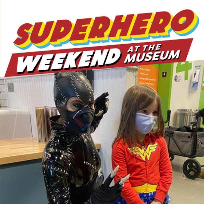 Superhero weekend has arrived! This Saturday &amp; Sunday, the superheroes are taking over the <a href="/exploremore716/">Explore & More Children's Museum</a> ! Come dressed in your superhero best &amp; take photos with your favorite heroes, craft your very own superhero mask, &amp; explore the Tinkering Tank:  bit.ly/3FUNlZE