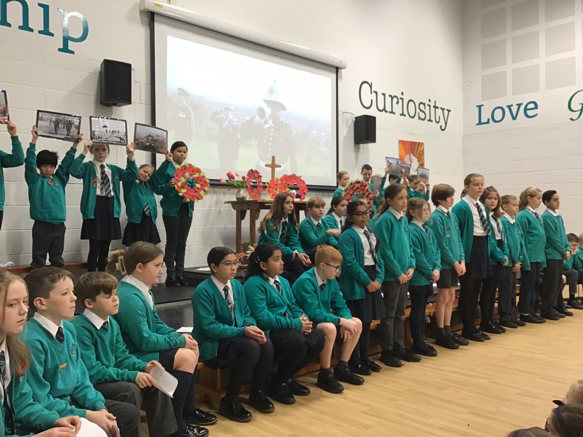 Thank you Year 6 for such a moving Remembrance service this morning.