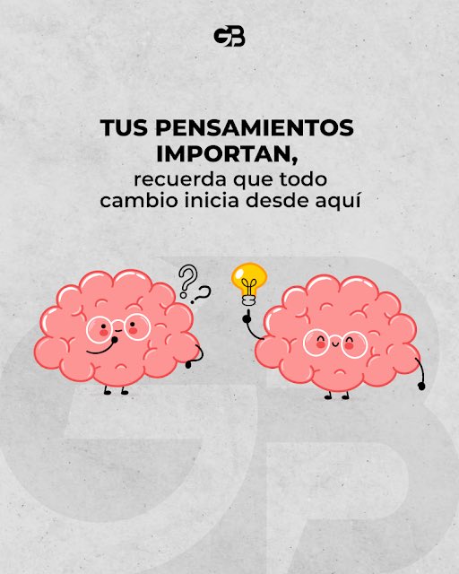 💙Inicia el día con la mente positiva, todo lo que sueñas es posible si lo trabajas desde aquí🧠