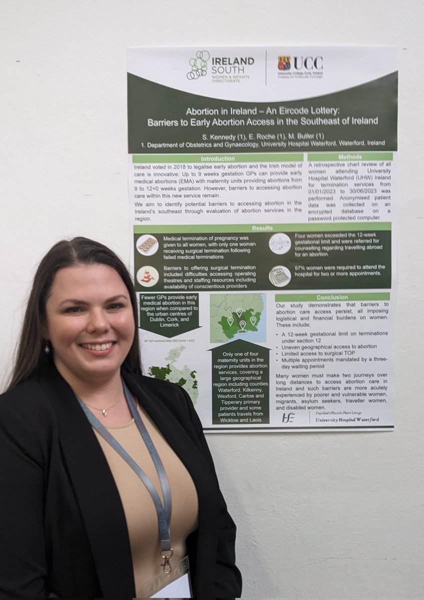 Great talks at <a href="/BSACP/">BSACP</a> conference today in London and delighted to present some Irish data.

We've come along way since Repeal but more work to be done on creating equal access to abortion care.

#AbortionIsHealthcare #REPEAL 

<a href="/DrsforChoice_UK/">Doctors for Choice UK</a>