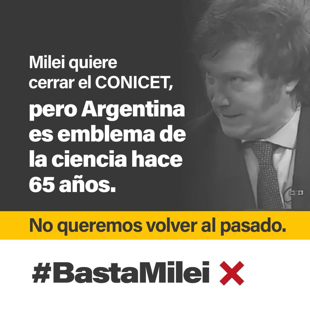 ValeriaArata's tweet photo. #BastaDeMilei 
#NoAMilei https://t.co/obcXxEg3b5