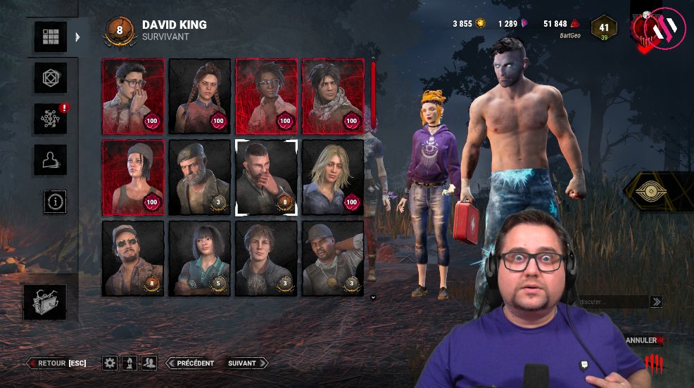 BartGeoOfficiel's tweet image. Hey @Behaviour ! 6 P100, en stream tout les jours sur DBD, il manque à ma collection les Tee-Shirts Twitch, merci beaucoup  #IntoTheFog #ShirtMySurvivor @Twitch @TwitchFR @DeadbyDaylight twitch.tv/bartgeo?sr=a