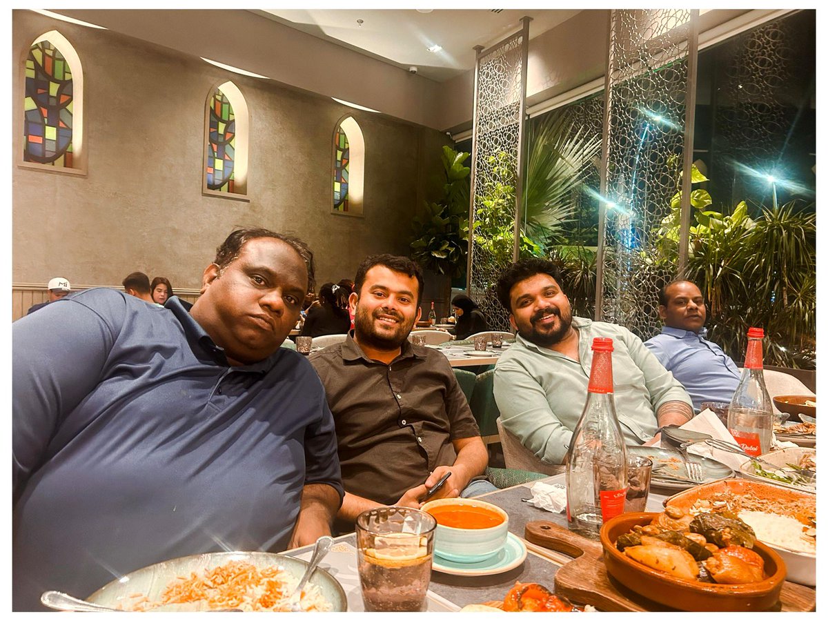 Last night's team dinner at Jumeirah was the perfect blend of good food, great company, and a sprinkle of team spirit!

Wishing everyone a Happy Friday and a well-deserved weekend ahead from our team to yours!

#TeamDinner #WorkHardPlayHard #TeamBonding #HappyFriday
