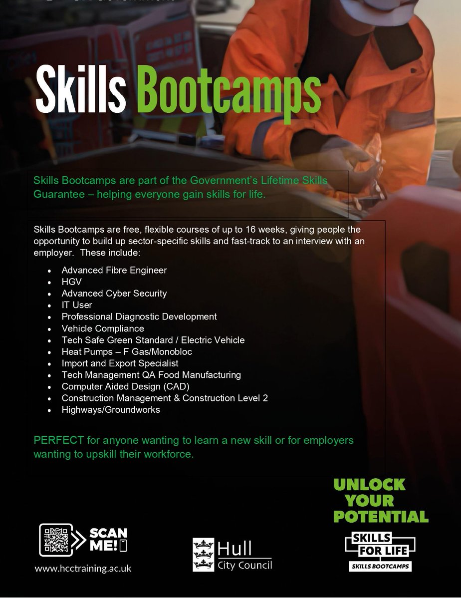 HCCTraining's tweet image. #skillsbootcamp #upskill #unlockyourpotential