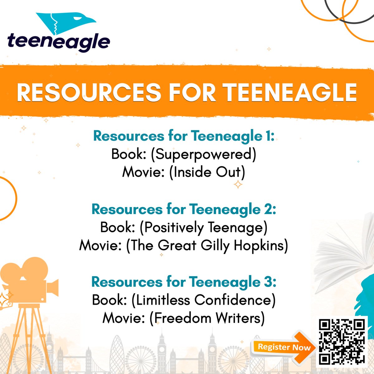 EyeOnIvy1's tweet image. Unlock the world of knowledge with TeenEagle and gear up for the competition! 📚🎬
🦅 Prepare yourself for three distinct categories tailored to your age and expertise.
For registrations, please fill out the form at: eyeonivy.com/teeneagle-form/ #TeenEagleResources #KnowledgeAdventure