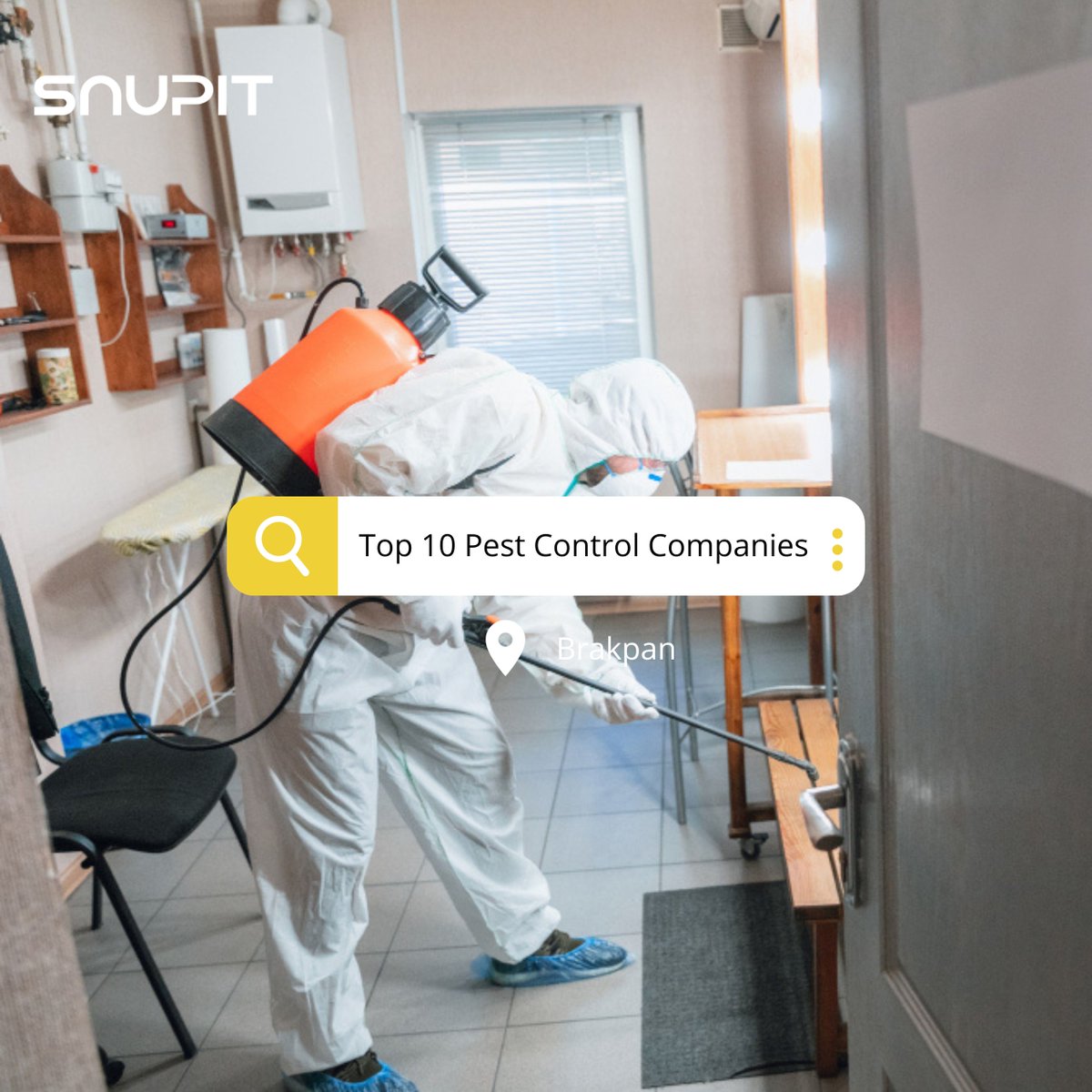 snupitSA's tweet image. Pest control and exterminators professionally eradicate pest problems in both residential and commercial establishments.
#pestcontrol #exterminators

Reduce the spread disease and get assistance from Pest Control Companies on Snupit.
snupit.co.za/post-quote-req…