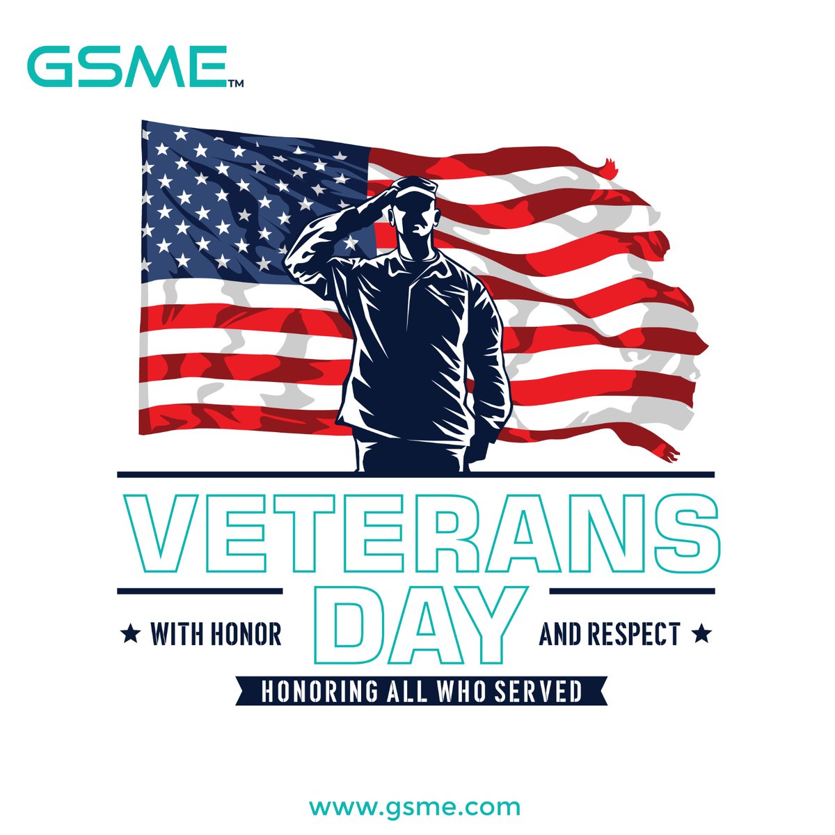 GsmeGlobal's tweet image. GSME wishes you a Happy Veterans Day!

Thank you to those who have served our nation and continue to do so each day.

#GSME #Veterans #VeteransDay #USA #Semiconductor #SemiconductorIndustry