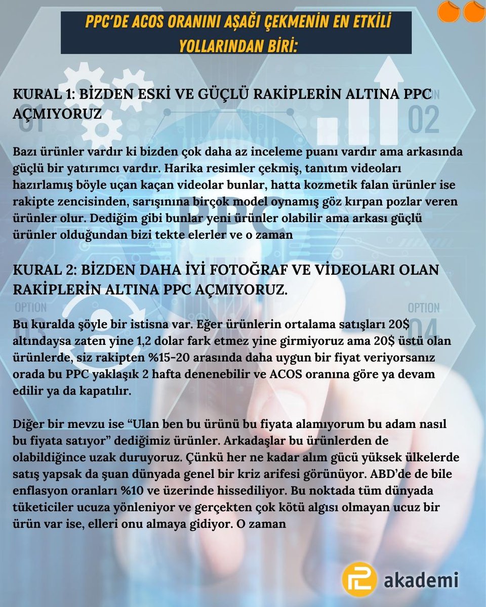 PLAkademi's tweet photo. PPC'de ACOS Oranını Aşağı Çekmenin En Etkili Yollarından Biri:

ASIN Hedefli PPC'de Doğru Rakip Altına Reklam Girme...

#pl #ppc #privatelabel #privatelabelakademi https://t.co/ekJKXOwNeA