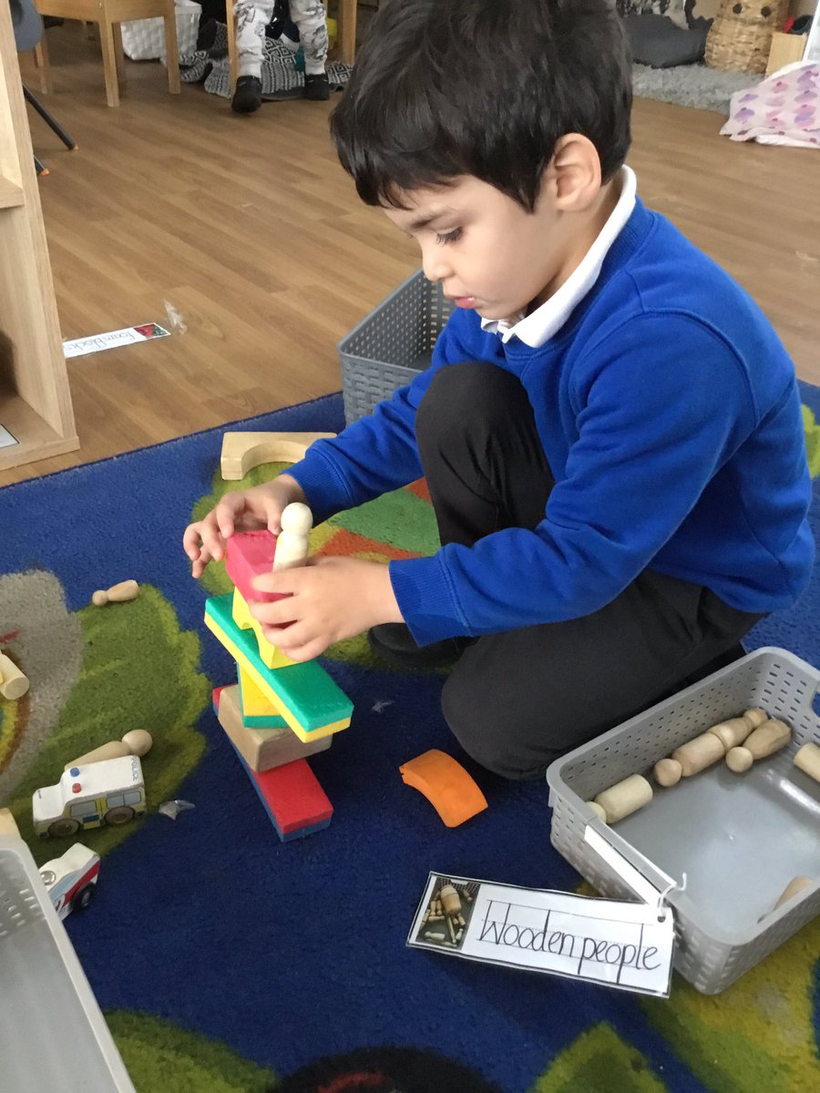 NurserySilas's tweet photo. Lots of building going on in Nursery today “tall” “it’s balancing” “we did it together” #constructiontime @stsilasschool @RainbowEduMAT https://t.co/8LhR4GJets