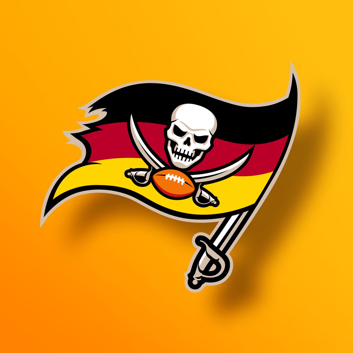 BucsGermany's tweet image. Wir arbeiten ein bisschen an vielen Dingen im Hintergrund, um die #BucsGermany weiter wachsen zu lassen. Danke 🙏 an @OCPDesigns für die Designhilfe und auch 🙏an die @Buccaneers, dass wir die Fahne in dieser Form OFFIZIELL verwenden dürfen. Stay tuned!