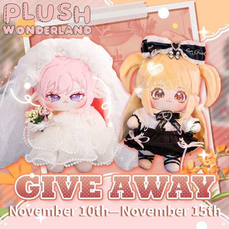 WonderlandPlush's tweet photo. Plushies GIVE AWAY! 🥰
These two babies are so cute!🥹
😘How to join in it?
➡Follow us!
➡Like &Comment tag two friends!
➡Share this post!
#deathnote #misamisaedit #deathnoteedit #misamisa #honkaiimpact3 #elysiahonkai #elysia #plushwonderland #plushies
#giveaway https://t.co/uVAkNPicyf