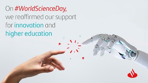 We celebrate #WorldScienceDay looking at our latest commitment to higher education. 🔬 We've committed $500,000 in scholarships and grants to students at @UTAustin and @UofDallas to address critical societal challenges. 🌍 More on this initiative here: santander.com/en/press-room/…