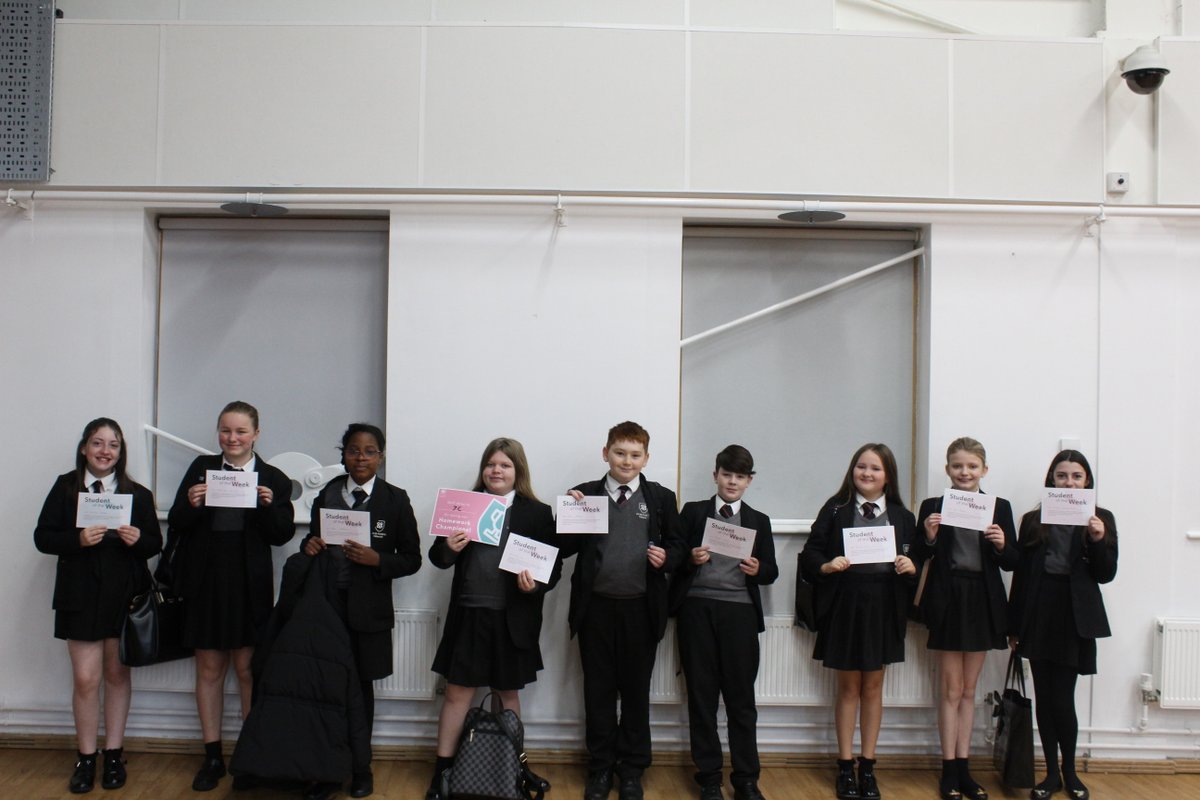 🥳Congratulations to our Year 7 Students of the Week!

❗️Well done everyone!

#DoWhatMattersMost