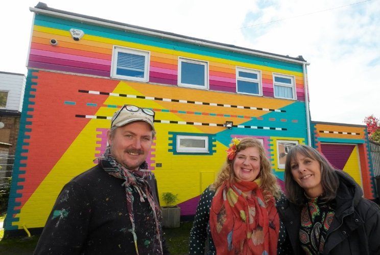 A hive of rainbow activity in Tredworth: bit.ly/3sB1UhM 

<a href="/FrootkoTash/">Tash Frootko</a>