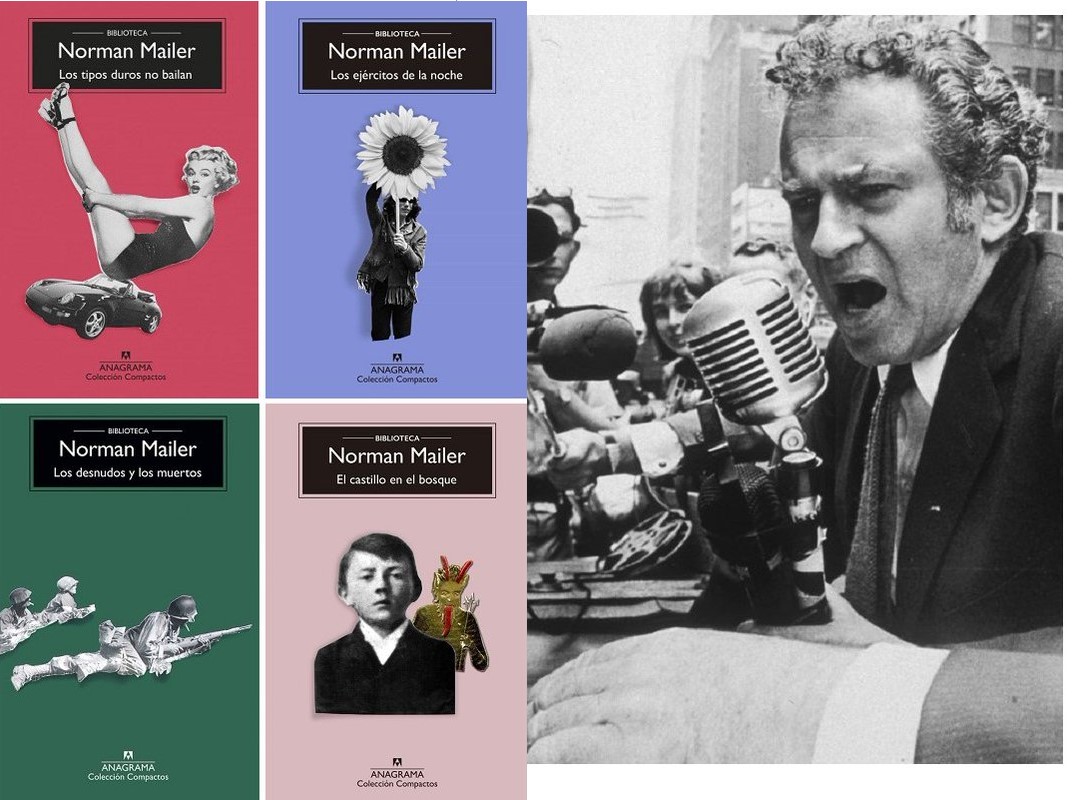 🧵1/3
Un 10 de noviembre muere
#NormanMailer (1923-2007)
Escritor todoterreno;
periodista, cineasta, activista político ¿antisistema? etc, etc...
Según cuentan era bastante narcisista.
A su muerte dejó cantidad de incondicionales y varios importantes archienemigos...
#Literatura