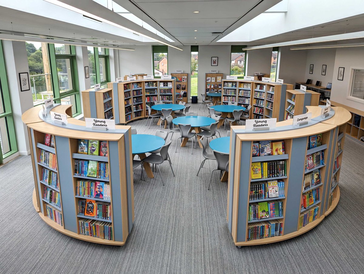 BookSpace's tweet image. 👏 We&apos;re finishing off the week with a fabulous new case study of this secondary school library in Manchester. Head on over to our website to read more: ow.ly/4ZOX50Q3ARe
#spaceplanning #libraryfitout #librarygoals #schoollibrary #secondaryschool #resourcecentre #LRC