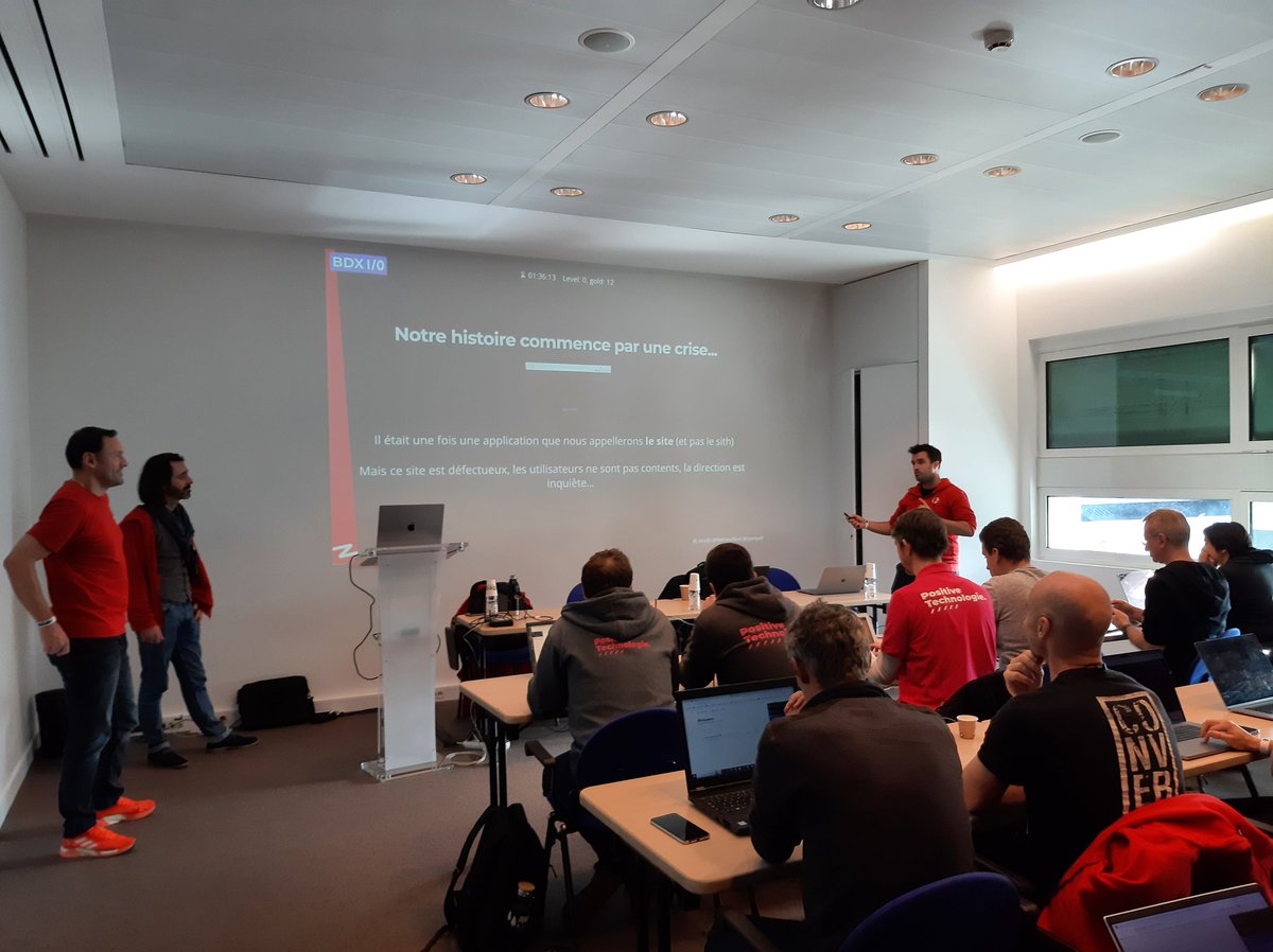 Salle comble pour le Labs gitops à <a href="/bdxio/">BDX I/O</a>. C'est parti.