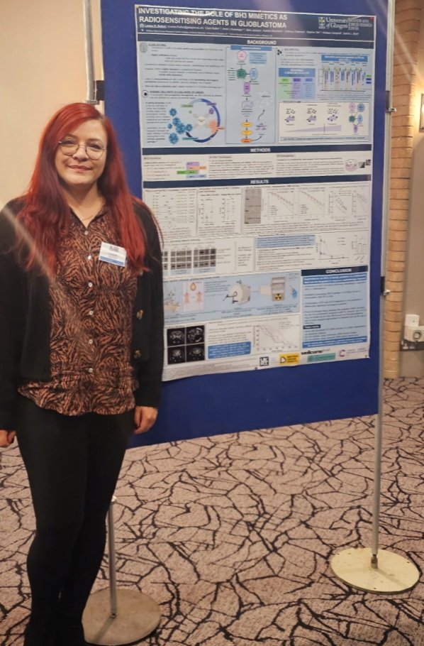 ScientistLouise's tweet photo. Great time representing @JbirchJ lab group yesterday at the Scottish Radiotherapy Research Forum #SCoRRF , with 3 posters from myself, our PhD student @kath_mclay and our MSc student turned Intern, Josette ππ.
@UofGCancerSci @RadNetCRUKGla https://t.co/BXGlmsSmgC