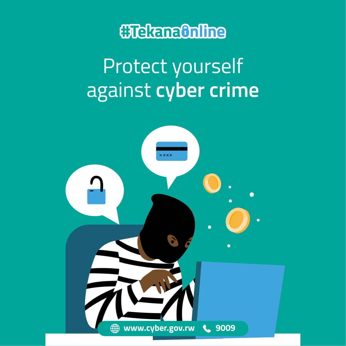Here are some of the best practices to protect yourself against online scammers. #TekanaOnline

📌Always keep Operating Systems and other software Apps updated, as the latest updates patch security gaps and bugs discovered in previous versions.

📌Always use updated antivirus