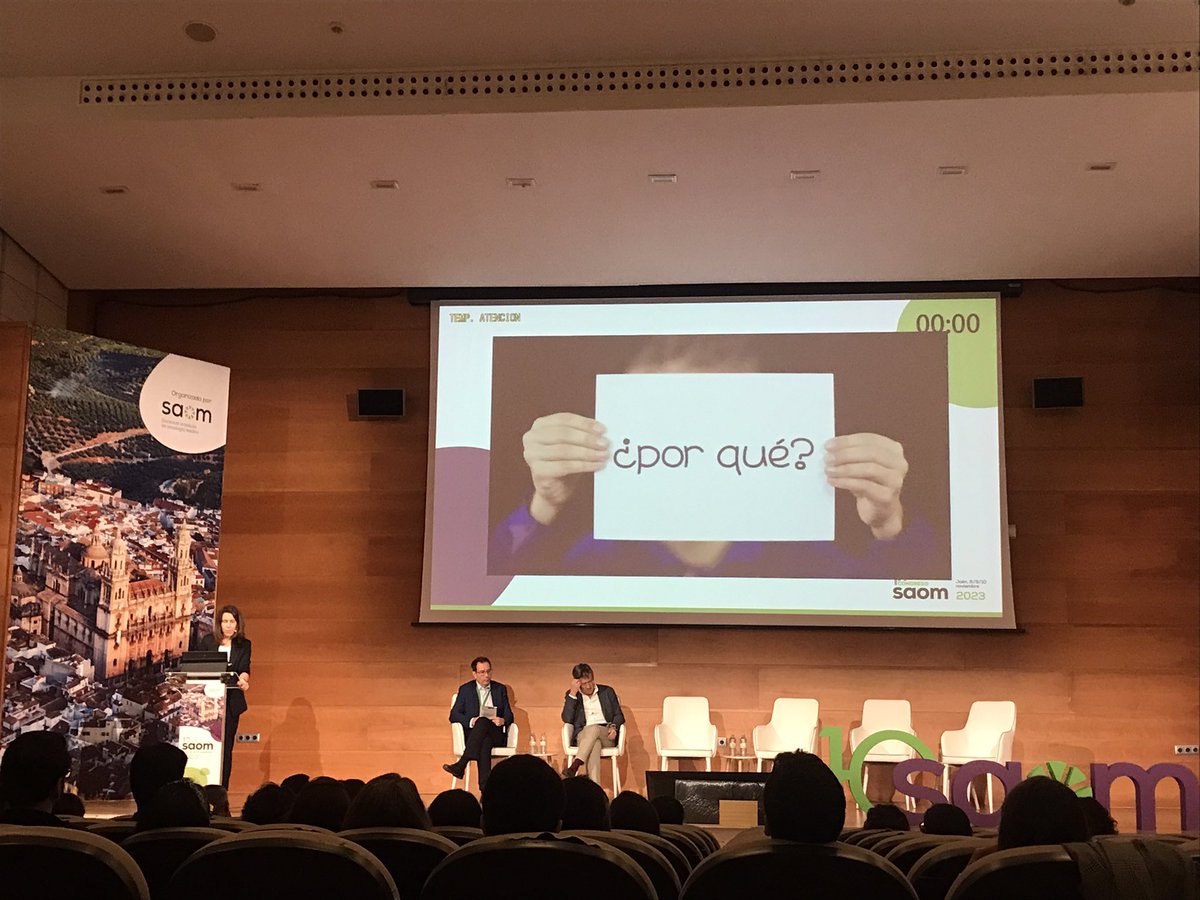 marconjal's tweet photo. Continuamos…Preguntas por resolver en la investigación Oncológica. #congresoSAOM23 @saom_oncologia https://t.co/ffEcLSnVss