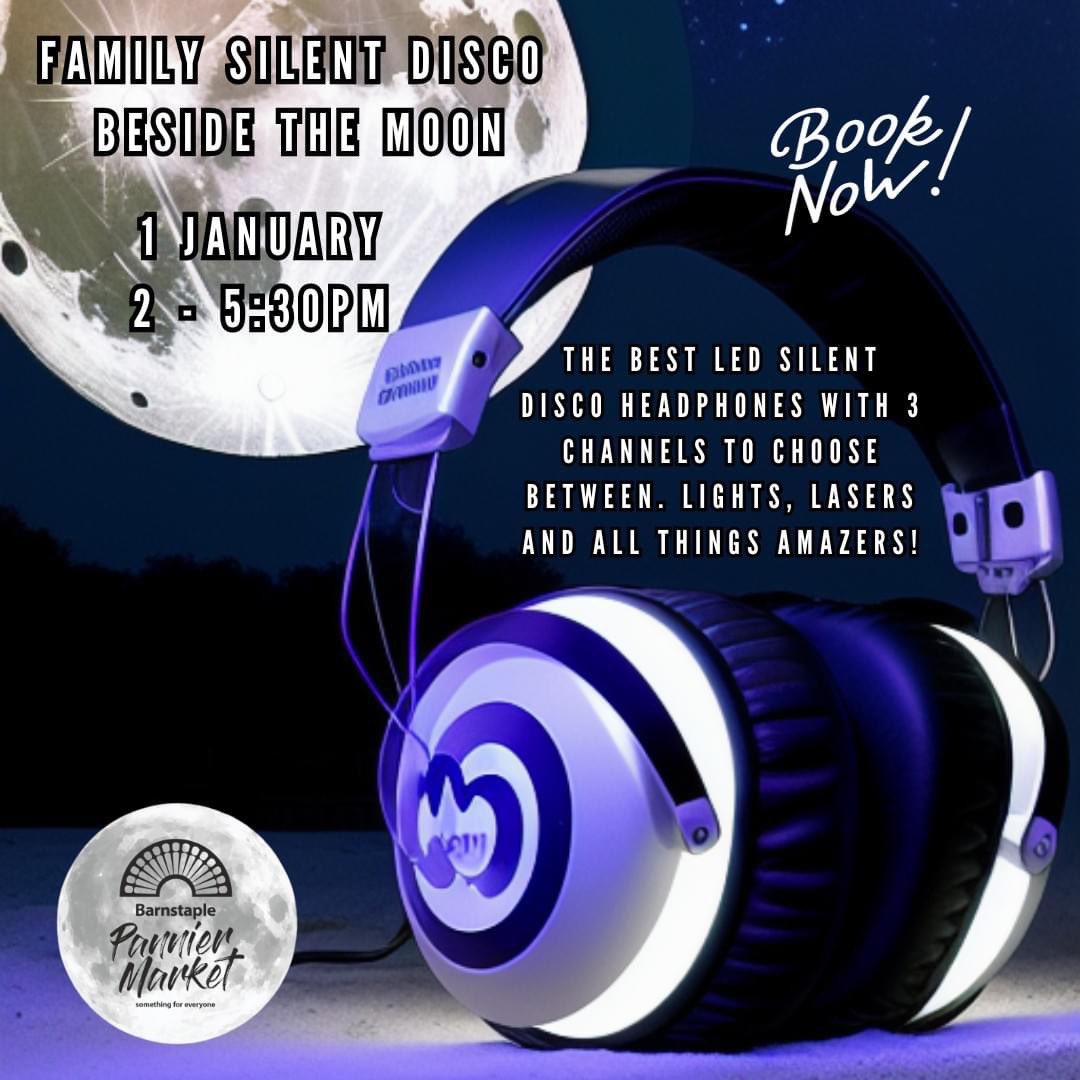 BarnstaplePannierMarket (@barnstaplemkt) on Twitter photo ๐Kick off the New Year with a unique Family Silent Disco beside Luke Jerram's Moon! ๐
Join North Devon Silent Disco and Silent Disco World for a party like no other at Barnstaple Pannier Market on Monday, 1 January 2024, from 2:30 PM to 5 PM. ๐ง
seetickets.com/tour/family-diโฆ ๐๏ธ๐จโ๐ฉโ๐งโ๐ฆ ๐Kick off the New Year with a unique Family Silent Disco beside Luke Jerram's Moon! ๐
Join North Devon Silent Disco and Silent Disco World for a party like no other at Barnstaple Pannier Market on Monday, 1 January 2024, from 2:30 PM to 5 PM. ๐ง
seetickets.com/tour/family-diโฆ ๐๏ธ๐จโ๐ฉโ๐งโ๐ฆ