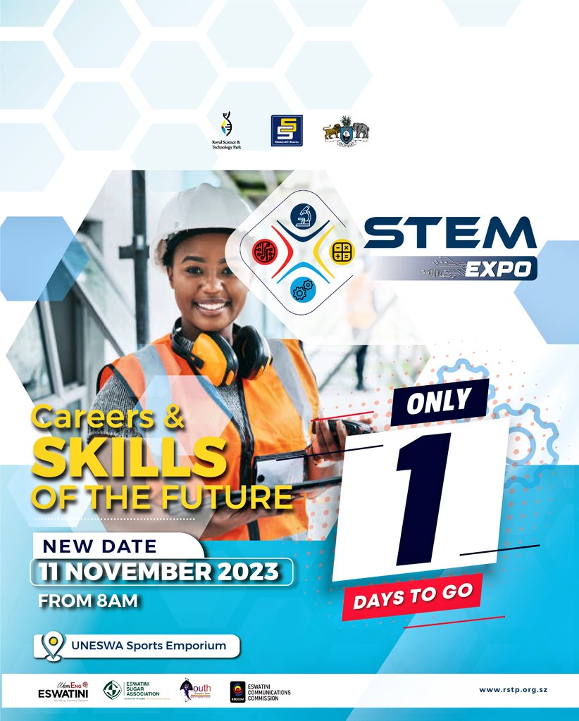 Tomorrow is the day we've all been waiting for. Don't miss out. #stemexpo2023 #stemcareers #stemfutureskills