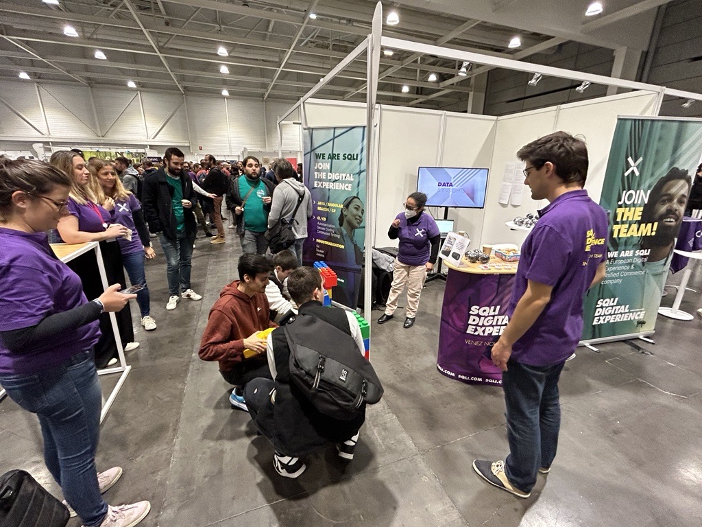 SQLI_FR's tweet image. #Evénement @bdxio 2023, nous y sommes !
Venez échanger avec nos Experts stand et participer à nos jeux concours 🎁
De belles récompenses à la clé !
Nous vous attendons nombreux !
#bdxio2023 #Playthedigitalgame