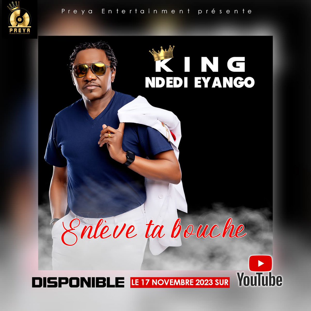 princeeyango's tweet photo. 🔴 NOUVEAUTÉ - SINGLE 🎵🎤
RDV sur YouTube le 17 Nov 2023 🙏🏽🔴🔥
(Artwork by EbenDesign)

#music #arts  #NdediEyango #kingmouankum #นนกุล #EliminacaoAFazenda #CeasefireInGazaNOW #Loki https://t.co/mkmDVccJK7