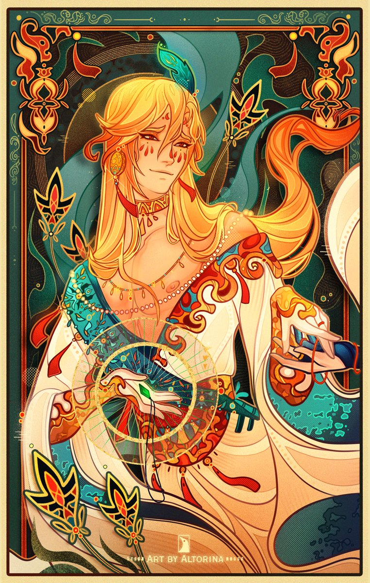 Altorina4's tweet photo. My AU Sunshine. I want to press it to my heart🤲☀️
By the way, I have a question) Are you waiting for MORE similar art with Kaveh and Alhaitham?

🌿👑🌿
#GenshinImpact  #Kaveh #haikaveh https://t.co/A9w9a9BOTD