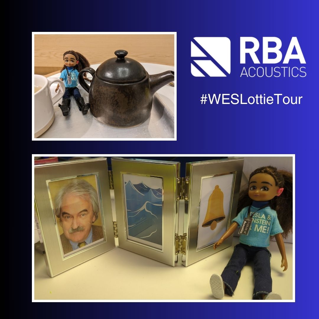 It's been a busy week here at RBA, and Lottie is having an office day starting with a brew and some cryptic fun! We'll fill you in on what she gets up to later when she starts doing some proper work 😉

@ioauk @TheANC73 @WES1919 

#WESLottieTour #TEWeek23 #AcousticianonaMission