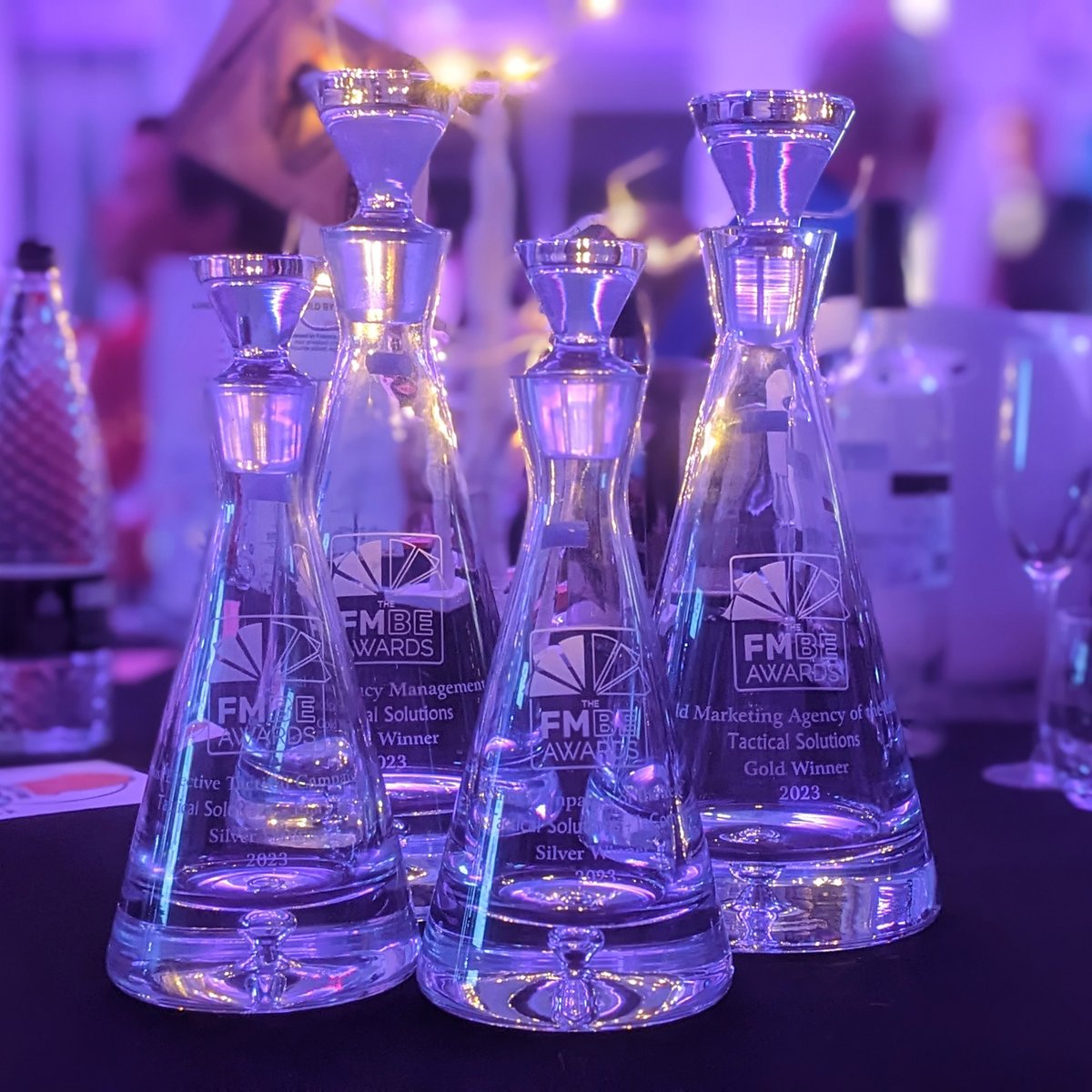 tacticaluk's tweet photo. We're thrilled to share with you some fantastic news following the FMBE Awards last night - where our hard work was recognised as we bagged the coveted Gold Award for Field Marketing Agency of the Year!

Well done Team! 🏆

Find out the full results here: https://t.co/Kb68BFafmk https://t.co/aZMofpiENx