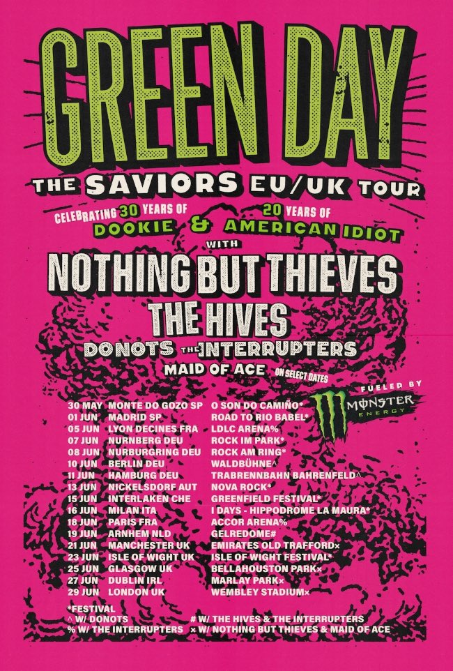 Green Day tweet media