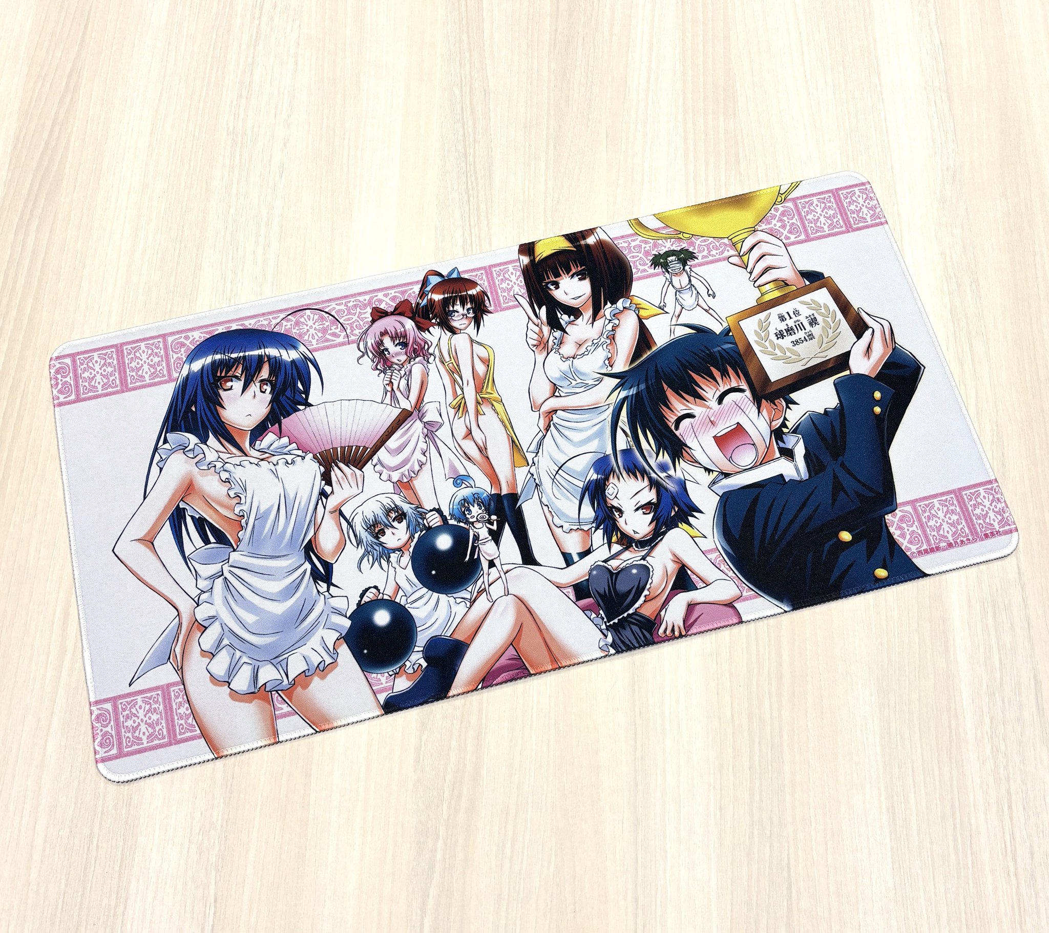 【新品未開封】めだかボックス くじメイト 第2弾 B-1賞 ラバーマット めだかボックス」くじメイト 第2弾 B-1賞 ラバーマット