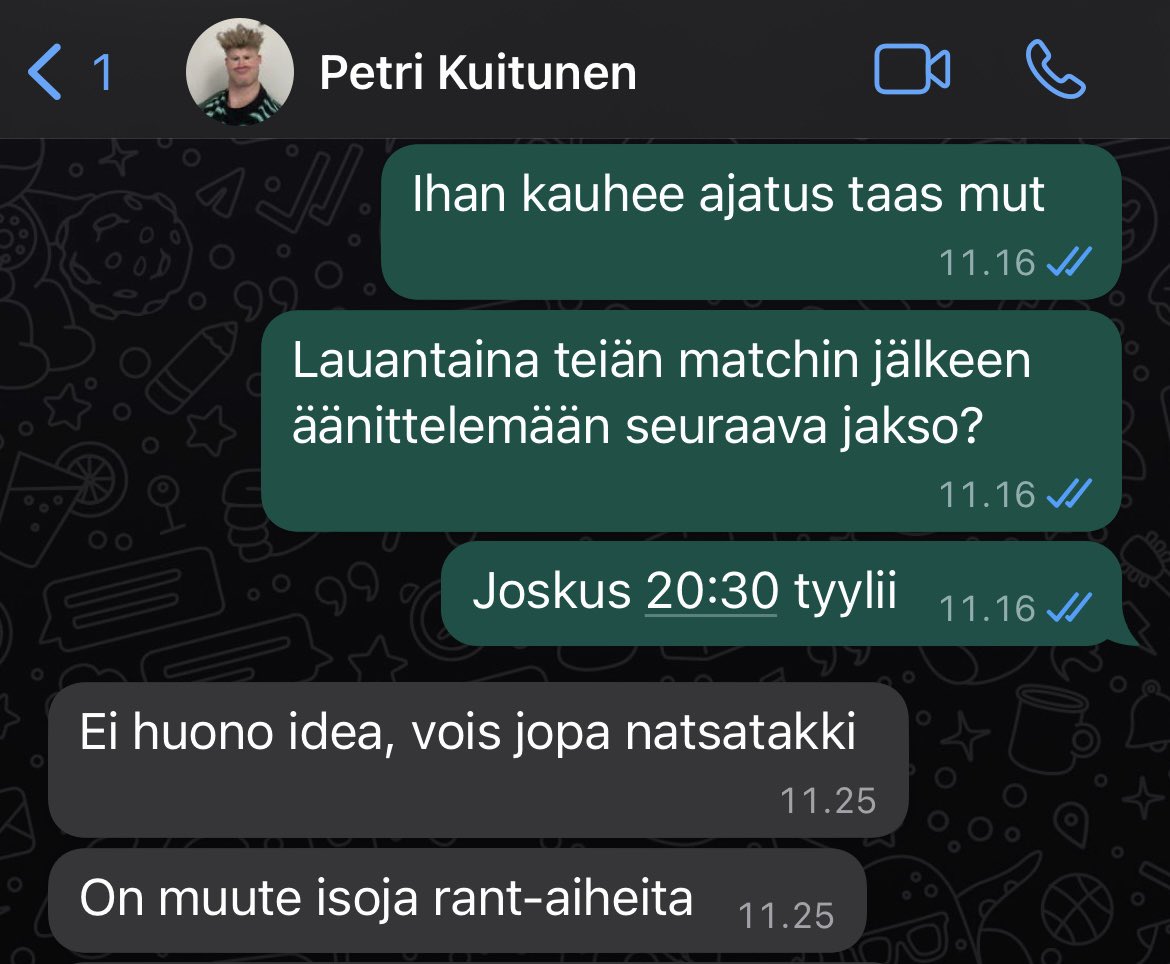 Kelpaako piste? tweet media