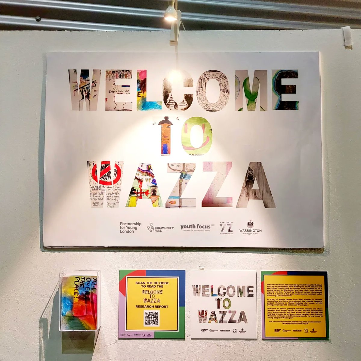 PyramidParrHall's tweet image. 🖼 NEW EXHIBITION 🖼

'Welcome to Wazza' explores what it means to be a young person in Warrington in 2023 and the things that shape their civic identity.

The empowering exhibition includes the voices of 100 young people aged 13 to 22 🙌

🗓 At Pyramid Atrium until 20 December
