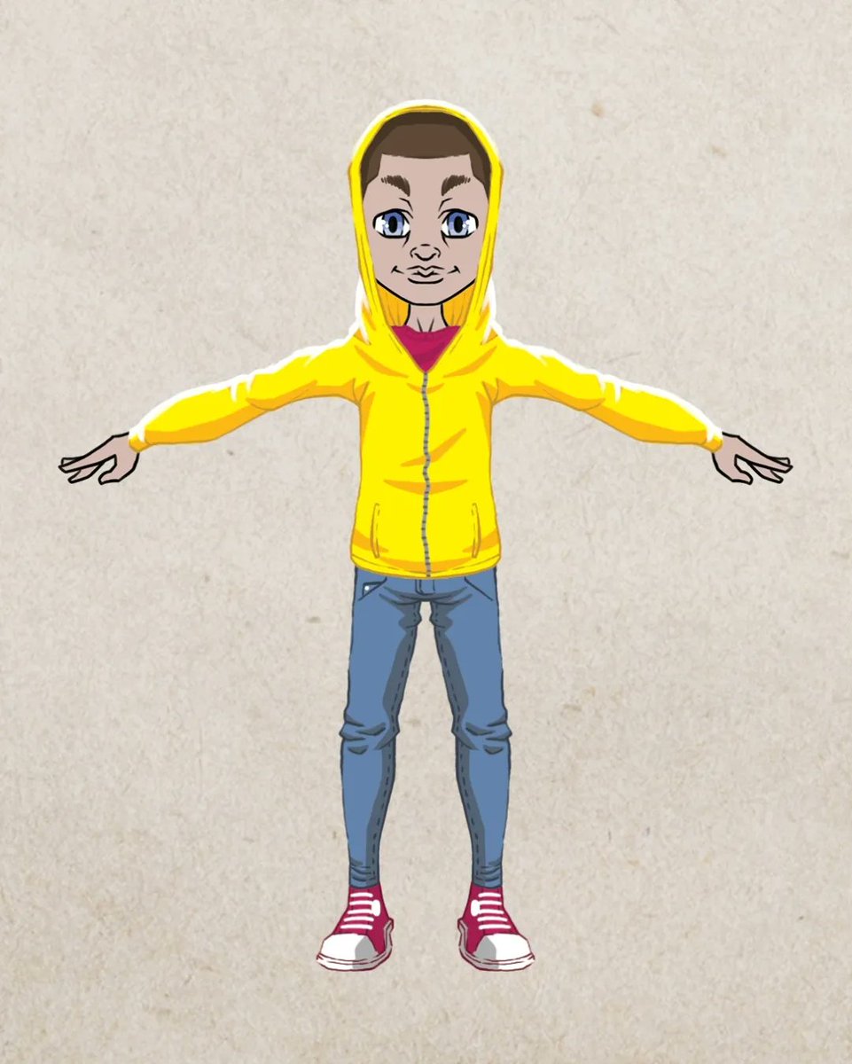 CAMPAGNE ULULE :
fr.ulule.com/lomepiratedele…

Voici Gaspard, le dernier membre de la bande de la bande de Mathi. Ayant besoin de montrer son utilité à Mathis, il est toujours le premier à lui obéir et à tourmenter Ohini.

#LomePiratedelEspace #livreenfant #livrejeunesse #colorisme