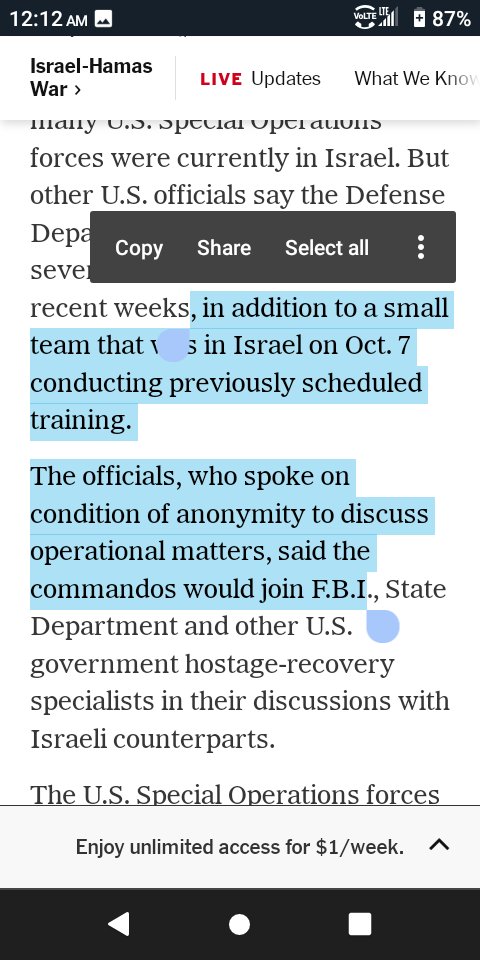 6other's tweet image. Too late, according to @EricSchmittNYT Assistant @SecDef Christopher Maier already let slip you WERE IN @Israel ON 10/07 FOR TRAINING?!? And STILL the #IntelligenceFail?!? 

📌10-12 students max in my #Unplay workshops at #Nadine.

nytimes.com/2023/10/31/us/…