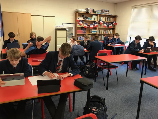 Shell boys have been engrossed in code-breaking challenges with <a href="/GCHQ/">GCHQ</a> National Language Competition this week.

'Kind blushing angelfish' has been the leading Merchiston team - will this change before 5pm today...?

#GCHQNLC  #languages