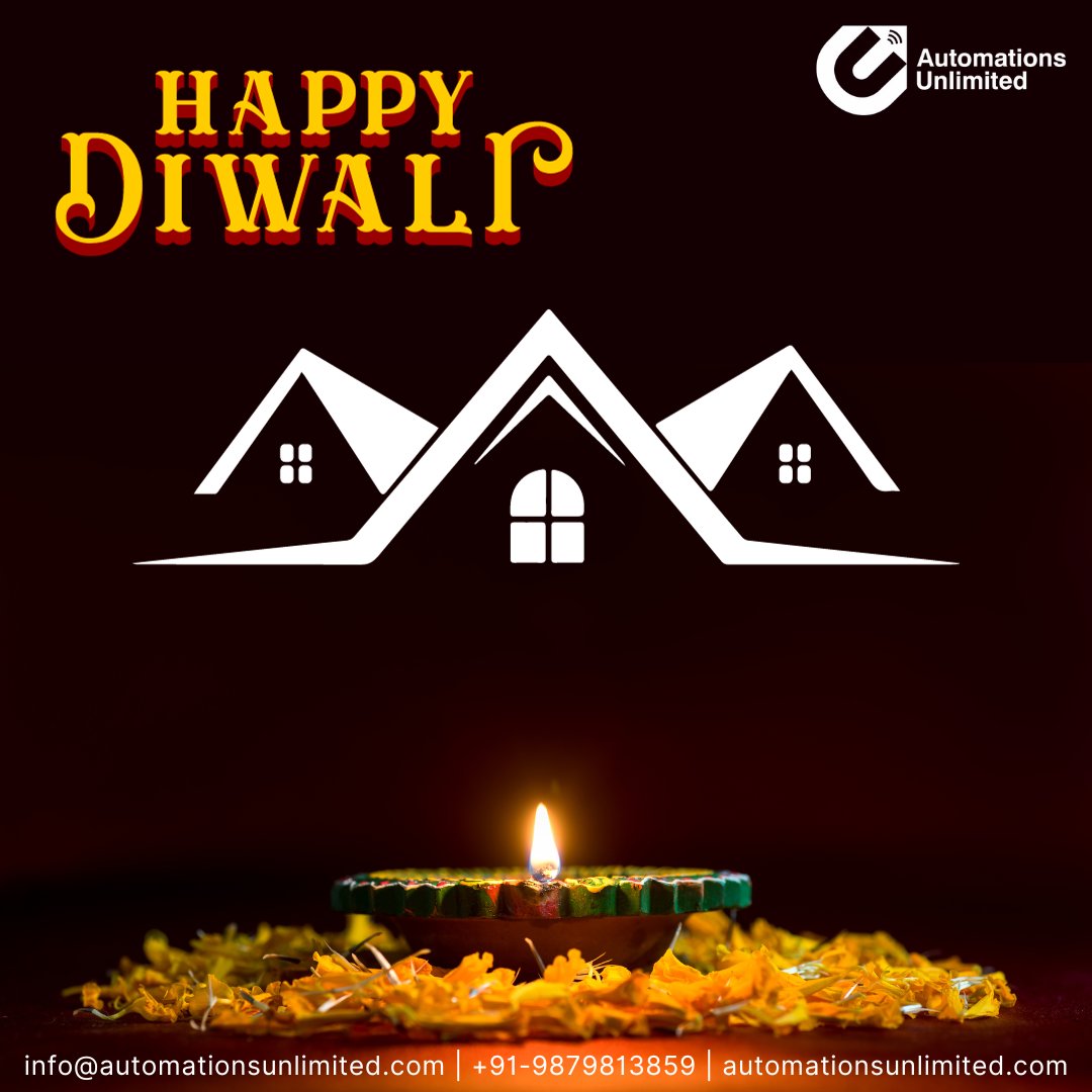 Happy Diwali from Automations Unlimited.

We celebrate the unity of family and technology. Just as Diwali unites loved ones, our services in home and commercial automation, home theatre systems, and security bring families closer in safe, entertaining spaces. 🏡🏢💥🔒

#Diwali